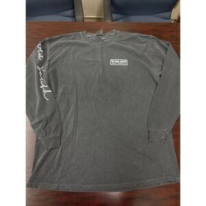 Old South Christmas RV Dark Grey Long Sleeve Mens Tee Shirt Size X-Large